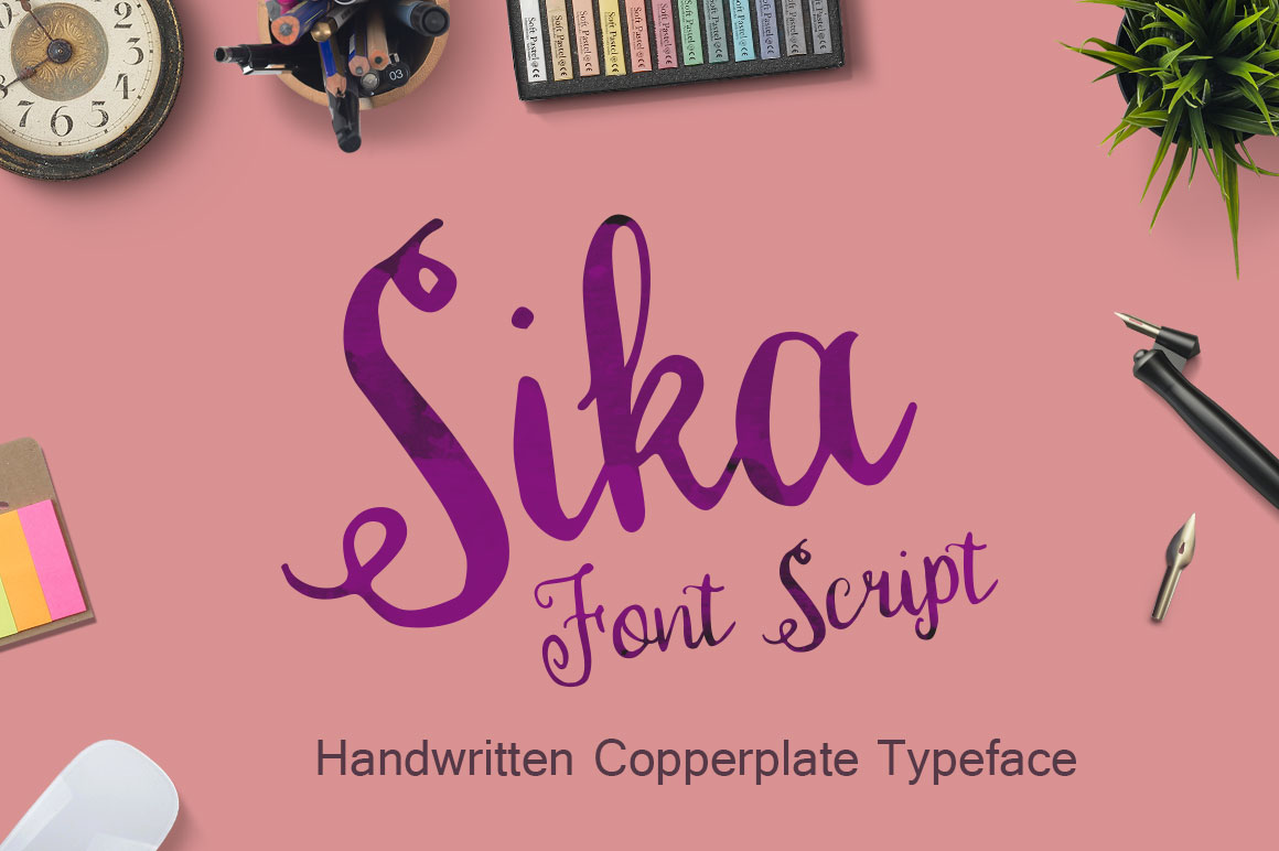 Sika Font Script By Siskamentari Graphicriver